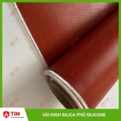 Vải Silica phủ Silicone